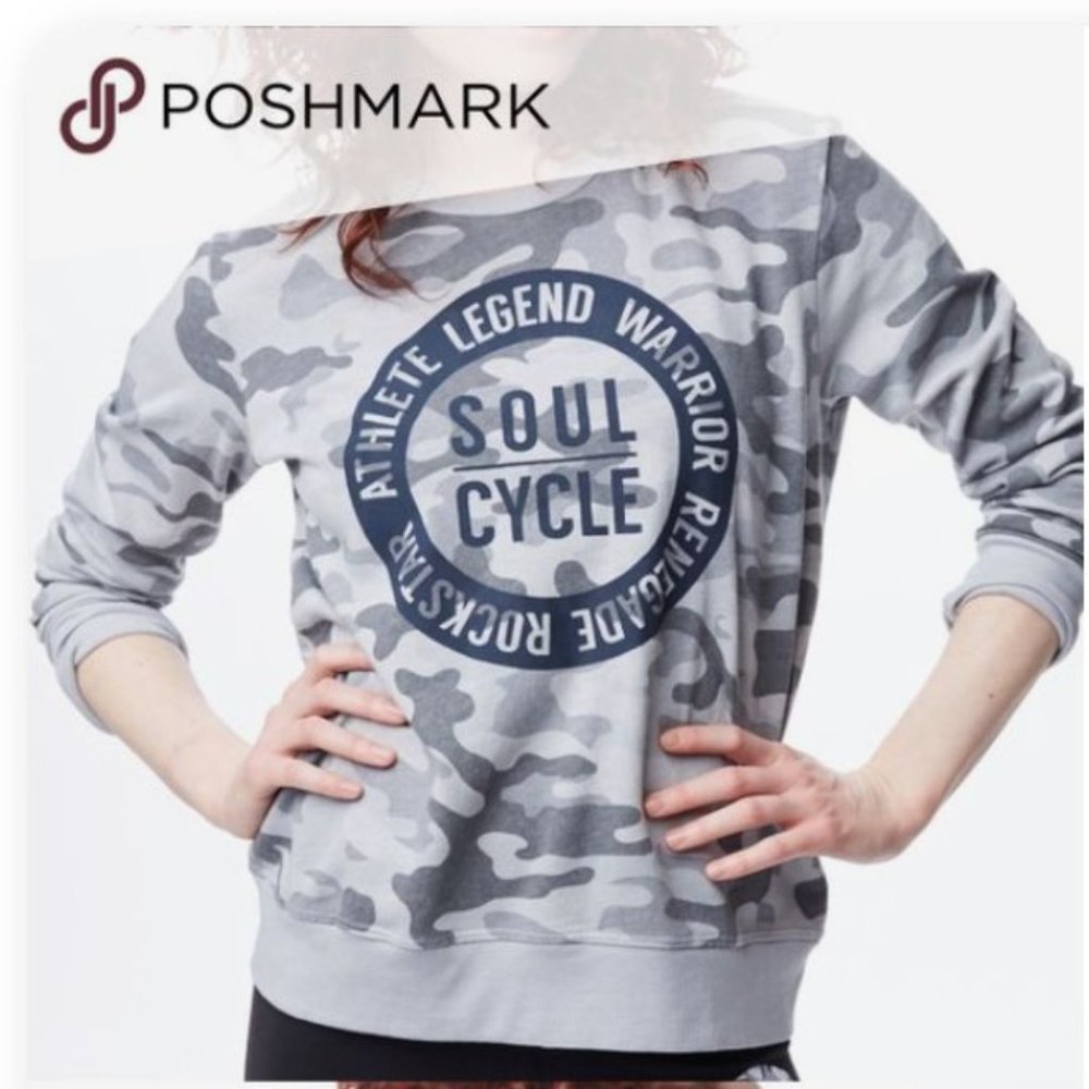 SoulCycle Camouflage Sweatshirt